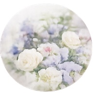 やわらかな色の花束